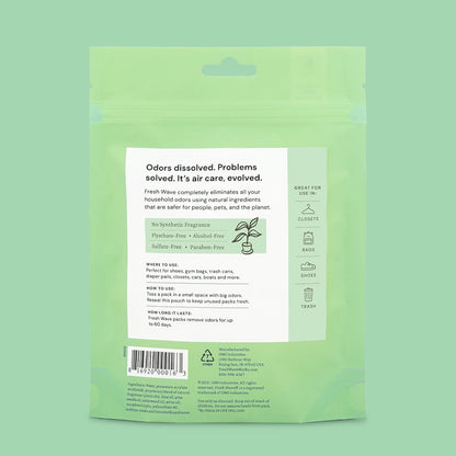 Odor Eliminator Pack, 6-Piece Set for Small Spaces and Closets, Original Formula