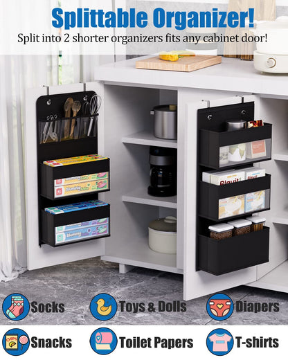 Hioya Over-Door Organizer - 6-Shelf Storage Solution for RV and Bathroom