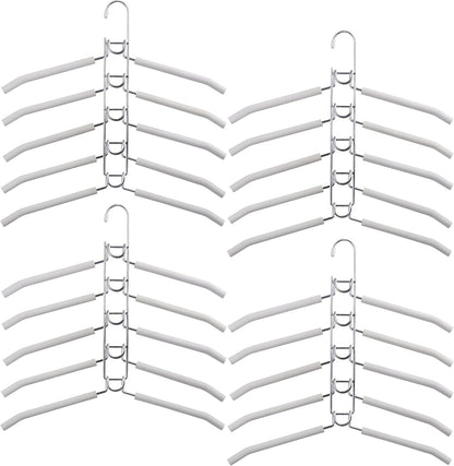 Multi-Layer Space-Saving Clothes Hangers - Set of 4