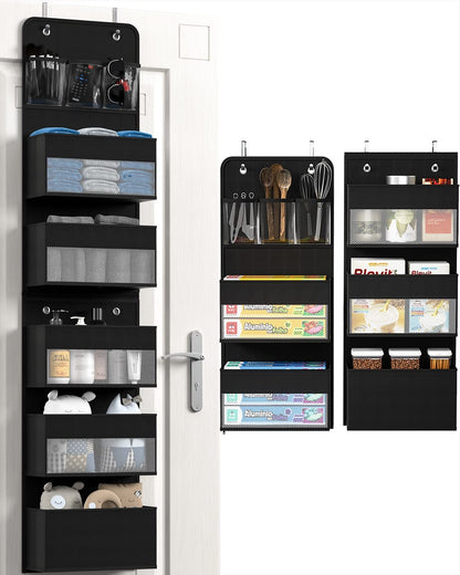 Hioya Over-Door Organizer - 6-Shelf Storage Solution for RV and Bathroom